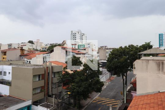Vista da Sacada da suíte de apartamento à venda com 4 quartos, 138m² em Parque das Nações, Santo André