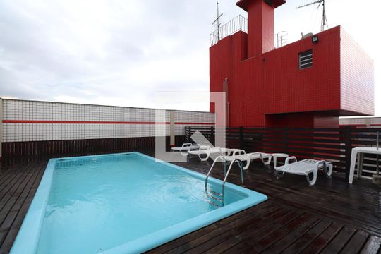 Área comum - Piscina de apartamento à venda com 4 quartos, 138m² em Parque das Nações, Santo André