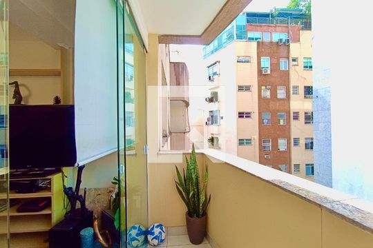 Varanda de apartamento para alugar com 1 quarto, 95m² em Lagoa, Rio de Janeiro
