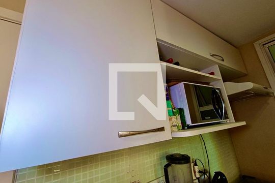 Cozinha americana de apartamento para alugar com 1 quarto, 95m² em Lagoa, Rio de Janeiro