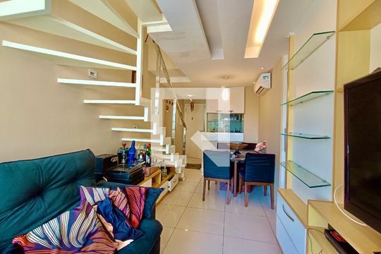 Sala de apartamento para alugar com 1 quarto, 95m² em Lagoa, Rio de Janeiro