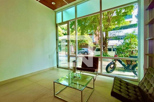 Portaria de apartamento à venda com 1 quarto, 95m² em Lagoa, Rio de Janeiro