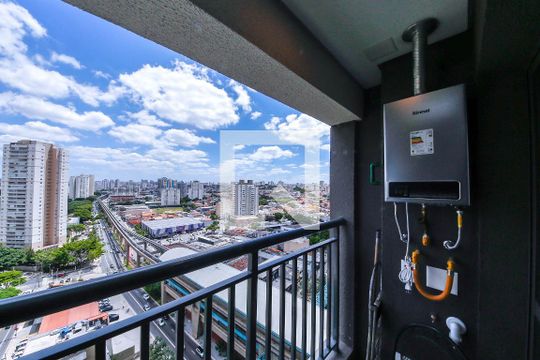 Varanda de apartamento para alugar com 1 quarto, 28m² em Vila Independência, São Paulo