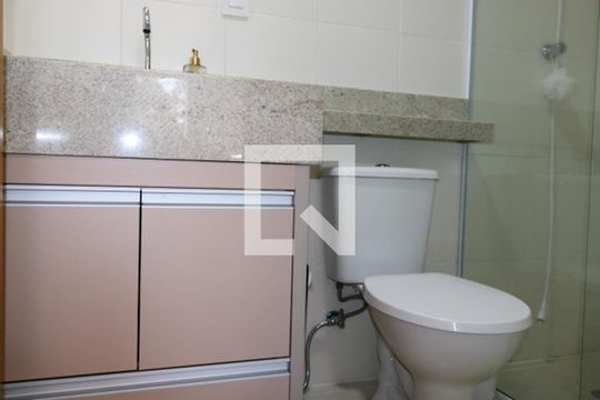 Banheiro da Suíte de apartamento à venda com 2 quartos, 140m² em Olímpico, São Caetano do Sul