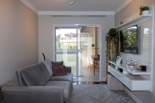 Sala de apartamento à venda com 2 quartos, 140m² em Olímpico, São Caetano do Sul