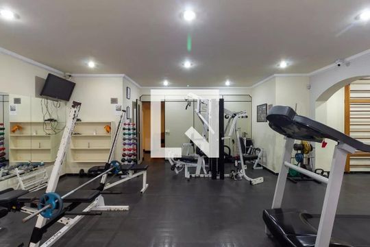 Área comum - Academia de apartamento para alugar com 2 quartos, 65m² em Moema, São Paulo