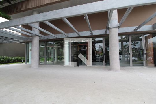 Fachada do Prédio de kitnet/studio para alugar com 1 quarto, 29m² em Indianópolis, São Paulo
