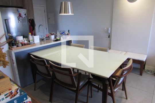 Sala de Jantar de apartamento para alugar com 2 quartos, 77m² em Vila Sônia, São Paulo