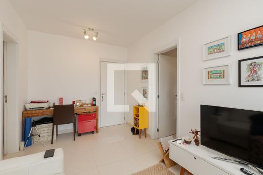 Sala de apartamento à venda com 1 quarto, 47m² em Jardim Aeroporto, São Paulo