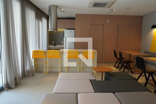 Área comum - Salão de festas de kitnet/studio para alugar com 1 quarto, 25m² em Sumarezinho, São Paulo