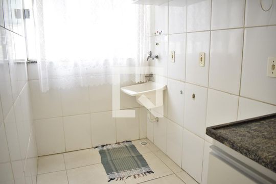 Área de Serviço de apartamento para alugar com 3 quartos, 56m² em Campo Grande, Rio de Janeiro