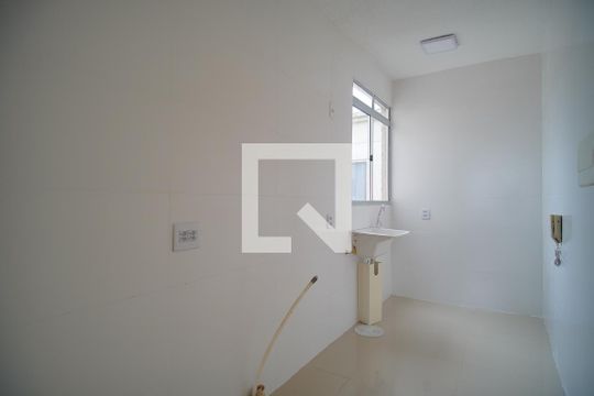 Cozinha e Área de Serviço de apartamento à venda com 2 quartos, 41m² em Santos Dumont, São Leopoldo