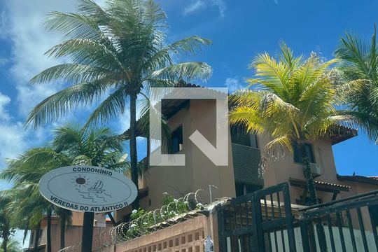 fachada do condomínio de casa de condomínio para alugar com 2 quartos, 104m² em Patamares, Salvador