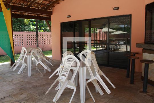 Área comum - Salão de festas de casa de condomínio para alugar com 2 quartos, 104m² em Patamares, Salvador
