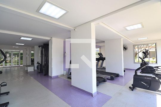 Área comum - Academia de apartamento à venda com 3 quartos, 61m² em Vila Homero Thon, Santo André