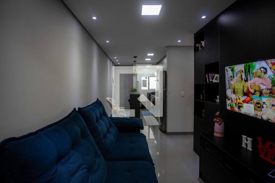 Sala de apartamento à venda com 2 quartos, 50m² em Centro, Diadema