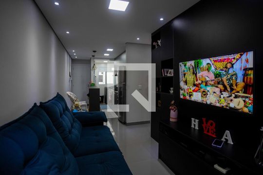 Sala de apartamento à venda com 2 quartos, 50m² em Centro, Diadema