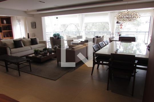 Sala de apartamento à venda com 3 quartos, 206m² em Jardim Vitória Régia, São Paulo