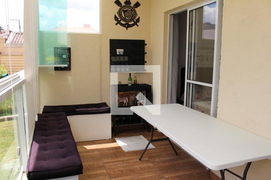 Varanda  de apartamento à venda com 1 quarto, 37m² em Vila Ema, São Paulo