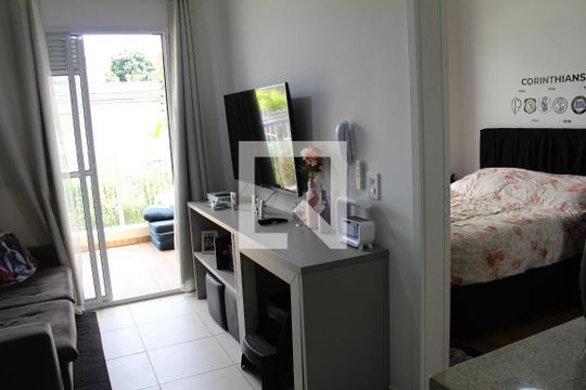 Sala de apartamento à venda com 1 quarto, 37m² em Vila Ema, São Paulo