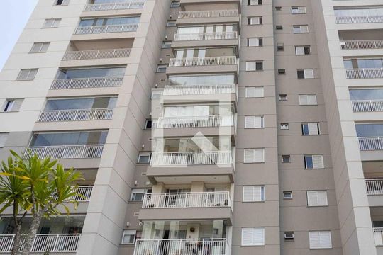 Fachada do bloco de apartamento à venda com 3 quartos, 92m² em Centro, Diadema