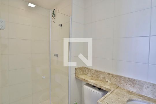Banheiro de apartamento à venda com 1 quarto, 28m² em Belenzinho, São Paulo