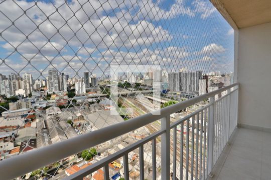 Sacada de apartamento à venda com 1 quarto, 28m² em Belenzinho, São Paulo