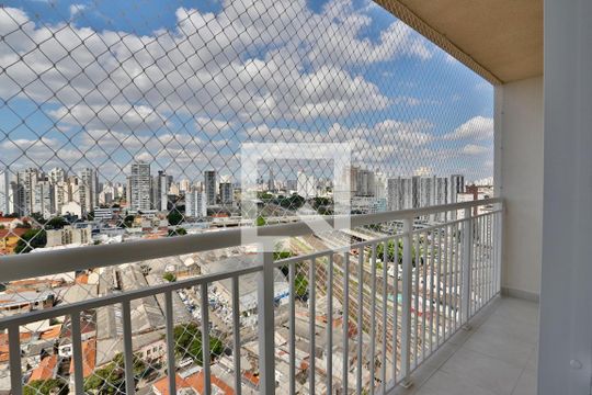 Sacada de apartamento à venda com 1 quarto, 28m² em Belenzinho, São Paulo