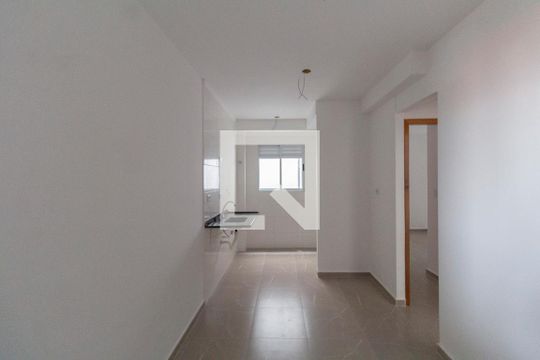 Sala e Cozinha Integrada  de apartamento à venda com 2 quartos, 45m² em Vila Santa Teresa (zona Leste), São Paulo