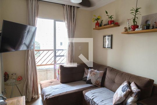 Sala de apartamento à venda com 2 quartos, 66m² em Jardim Iporanga, Guarulhos