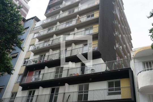 Fachada de kitnet/studio para alugar com 1 quarto, 18m² em Bela Vista, São Paulo