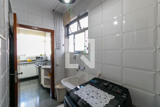 Área de Serviço de apartamento à venda com 4 quartos, 121m² em Padre Eustáquio, Belo Horizonte