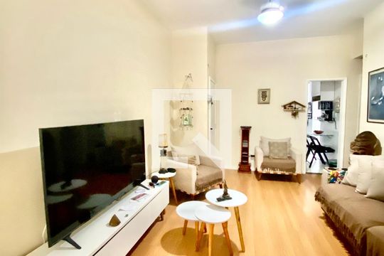 Sala de apartamento à venda com 2 quartos, 76m² em Rocha, Rio de Janeiro