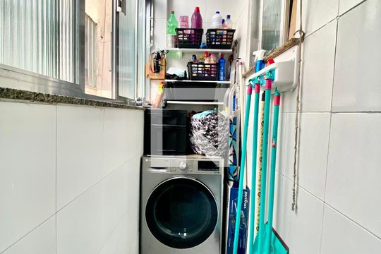 Área de Serviço de apartamento à venda com 2 quartos, 76m² em Rocha, Rio de Janeiro