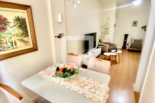 Sala de apartamento à venda com 2 quartos, 76m² em Rocha, Rio de Janeiro