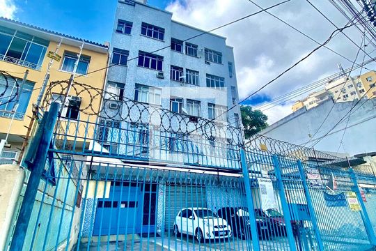 Fachada do Prédio de apartamento à venda com 2 quartos, 76m² em Rocha, Rio de Janeiro