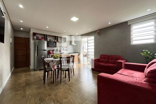 Sala de apartamento à venda com 3 quartos, 85m² em Chácara Inglesa, São Paulo