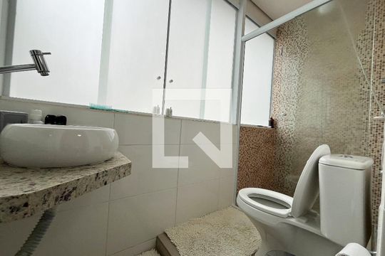 Banheiro da Suíte 1 de apartamento à venda com 3 quartos, 85m² em Chácara Inglesa, São Paulo