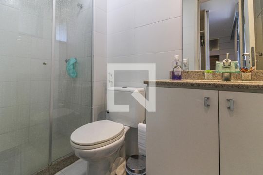Suíte 1 - Banheiro de casa de condomínio à venda com 3 quartos, 150m² em Recreio dos Bandeirantes, Rio de Janeiro