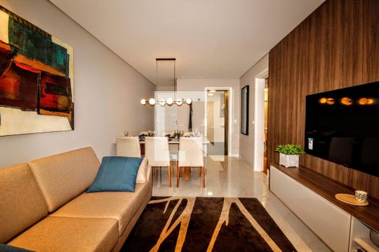 Sala de apartamento à venda com 3 quartos, 70m² em Santo Antônio, Belo Horizonte