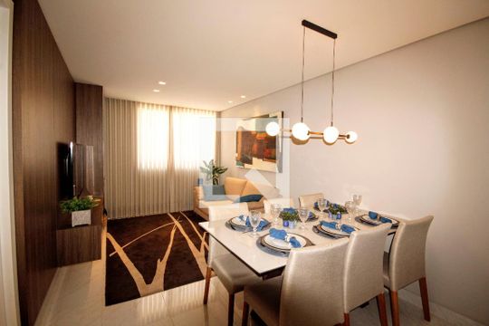 Sala de apartamento à venda com 3 quartos, 70m² em Santo Antônio, Belo Horizonte