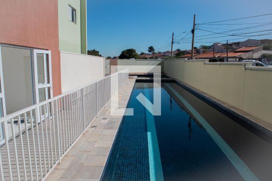 Área comum - Piscina de apartamento para alugar com 2 quartos, 60m² em Jardim Santa Clara do Lago I, Hortolândia