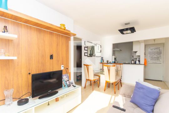 Sala de apartamento à venda com 2 quartos, 58m² em Bosque da Saúde, São Paulo