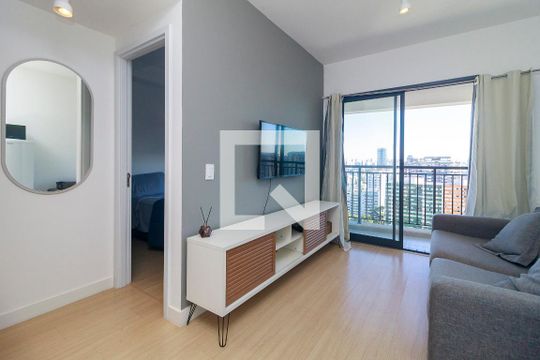 Sala de kitnet/studio à venda com 1 quarto, 33m² em Santo Amaro, São Paulo
