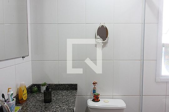 Quarto 1 - Suíte Banheiro de apartamento à venda com 2 quartos, 70m² em Vila Marlene, São Bernardo do Campo