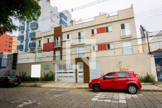 Fachada de apartamento à venda com 2 quartos, 82m² em Vila Homero Thon, Santo André