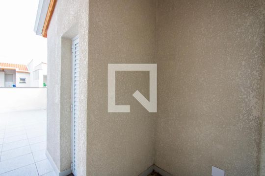 Área de serviço de apartamento para alugar com 2 quartos, 82m² em Vila Homero Thon, Santo André