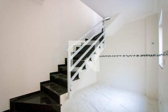 Cozinha de apartamento à venda com 2 quartos, 82m² em Vila Homero Thon, Santo André