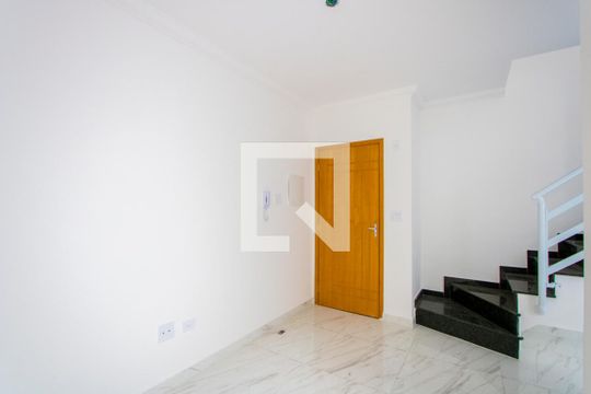 Sala de apartamento para alugar com 2 quartos, 82m² em Vila Homero Thon, Santo André