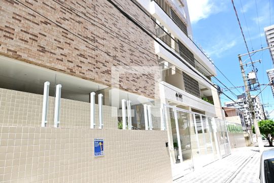 Fachada de apartamento para alugar com 2 quartos, 66m² em Canto do Forte, Praia Grande
